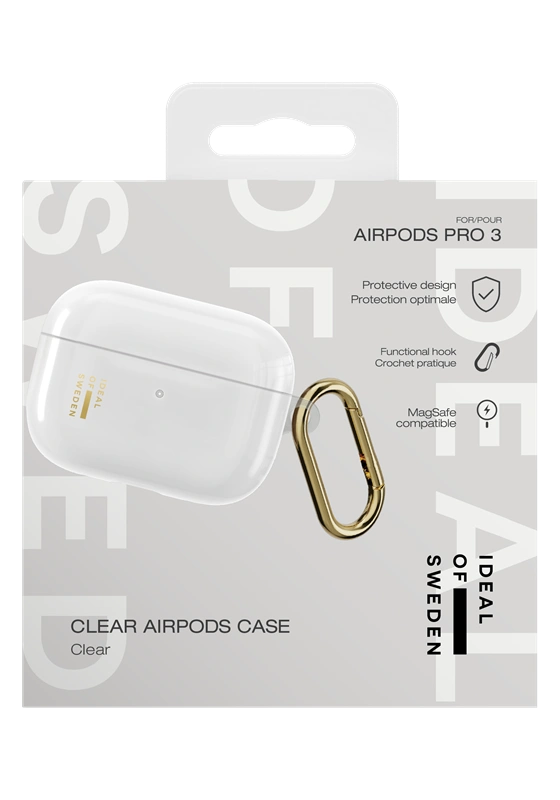 Ideal of Sweden AirPods Pro 3 Clear dėklas, skaidri, 4 nuotrauka